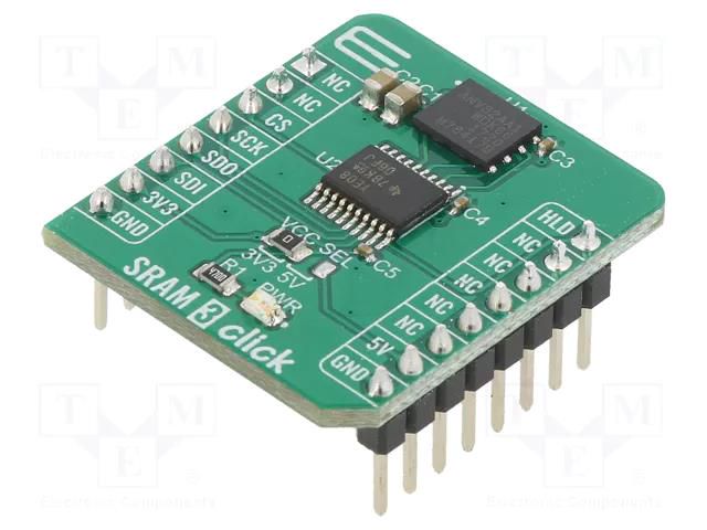 Click board; prototype board; Comp: ANV32AA1WDK66; SRAM memory MIKROE MIKROE-4293
