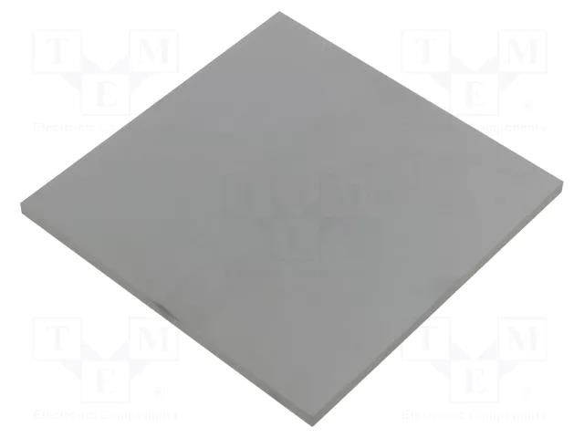 Plate; 100x100x4mm; 3.7kW; FPL; -40÷125°C KEMET FPL100/100/4-BH1T