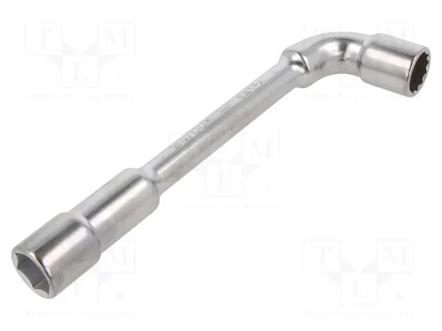Wrench; L-type,socket spanner; 17mm,HEX 17mm; tool steel BAHCO SA.28M-17