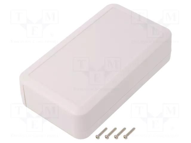 Enclosure: multipurpose; X: 76mm; Y: 135mm; Z: 35mm; LC; ABS; white TAKACHI TKC-LC135H-M2-W