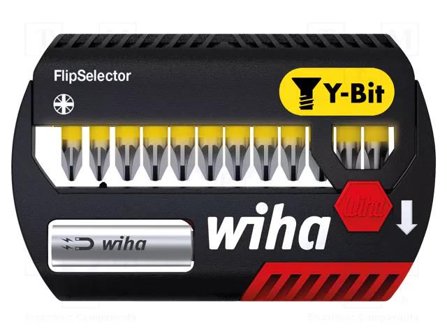 Kit: screwdriver bits; Pozidriv®; 25mm; PZ1,PZ2,PZ3; XLSelector WIHA WIHA.41829