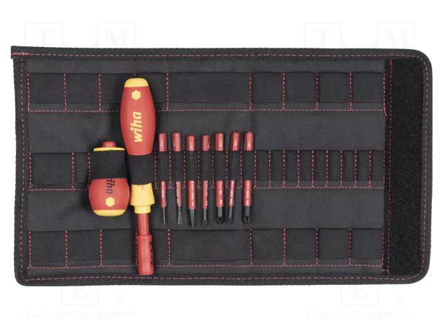 Kit: screwdrivers; insulated; PlusMinus PZ-type,Pozidriv®,slot WIHA WIHA.41233