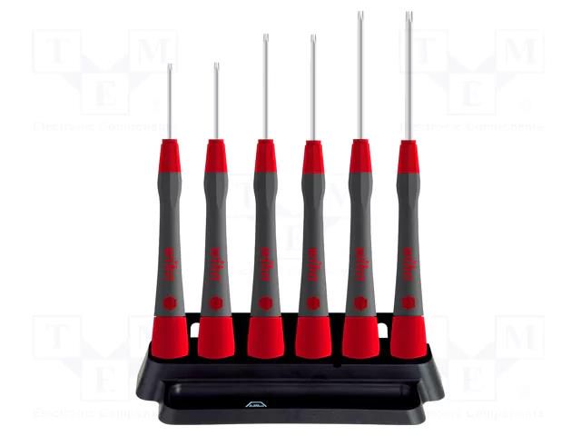 Kit: screwdrivers; precision; Torx®; PicoFinish®; 6pcs. WIHA WIHA.42997