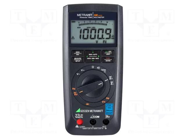 Digital multimeter; LCD; 4,5 digit (19999); 2x/s; True RMS; IP52 GOSSEN METRAWATT GM-M241A