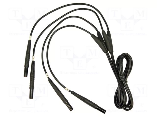 Test acces: test lead; black; 2000mm GOSSEN METRAWATT GM-Z592O
