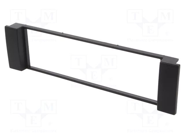 Radio frame; Audi,Seat; 1 DIN; black PER.PIC. RAM-40.294