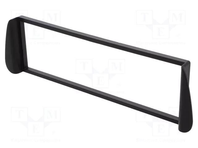 Radio frame; Citroën; 1 DIN; black PER.PIC. RAM-40.292