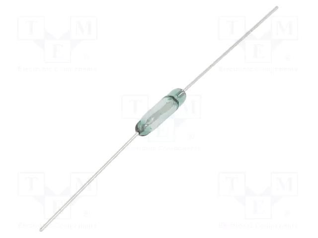 Reed switch; Range: 10÷15AT; Pswitch: 10W; Ø1.8x7mm; Iswitch: 0.5A MEDER KSK-1A80/1-1015