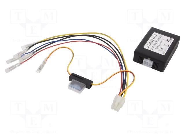 Voltage converter; Sup.volt: 24VDC; 12V; 10A PER.PIC. C0001-AL32V