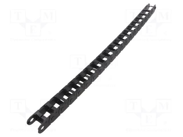 Cable chain; Z14; Bend.rad: 48mm; L: 1006mm; Int.height: 19mm IGUS Z14.3.048.0