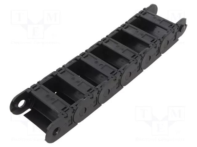 Cable chain; 2450; Bend.rad: 175mm; L: 1012mm; Int.height: 25mm IGUS 2450.07.175.0