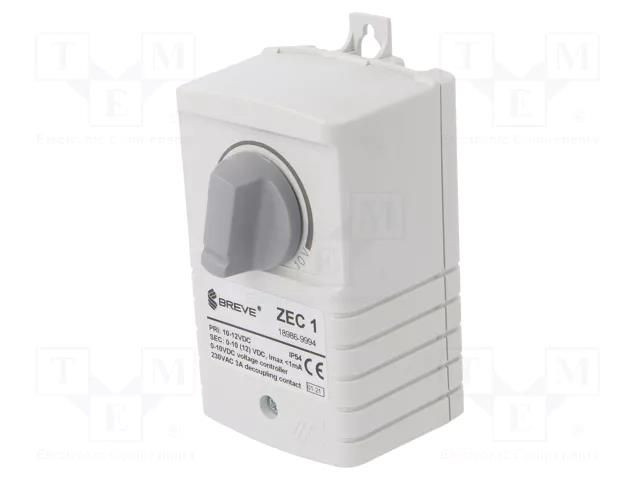 Module: process analogue calibrator; screw; 10÷12VDC; 0÷10V BREVE TUFVASSONS ZEC1