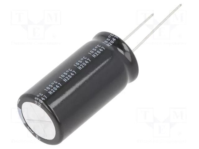 Capacitor: electrolytic; low ESR; THT; 3300uF; 35VDC; Ø18x35.5mm NICHICON UHE1V332MHD6