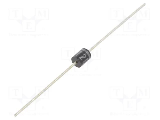 Diode: TVS+FRD; 600V; 200W; AX078 (Ø4x5mm); 5uA; Ubr: 82V SHINDENGEN ST02D-82-7000