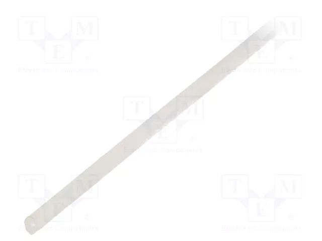 Insulating tube; silicone; natural; Øint: 1.5mm; Wall thick: 0.4mm SYNFLEX SIL-1.5X0.4-NA-200