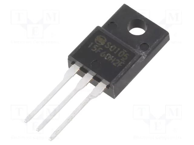 Transistor: N-MOSFET; Hi-PotMOS2; unipolar; 600V; 15A; Idm: 60A; 95W SHINDENGEN P15F60HP2F-5600