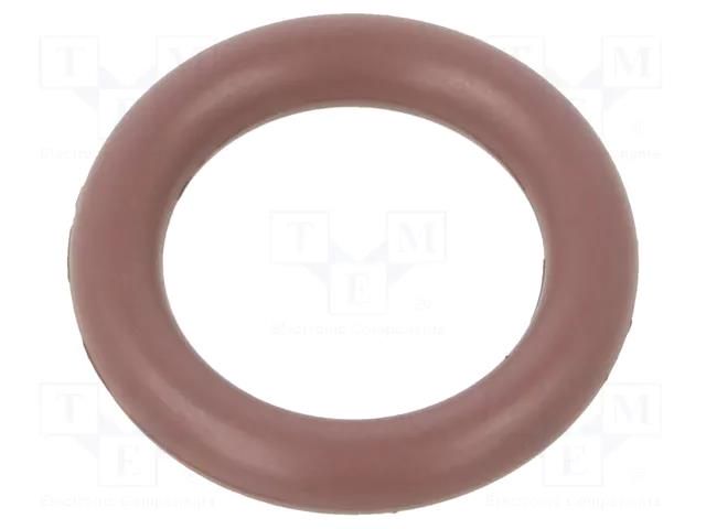 O-ring gasket; FPM; Thk: 2.5mm; Øint: 10mm; brown; -20÷200°C ORING USZCZELNIENIA TECHNICZNE O-10X2.5-80-FPM-BR