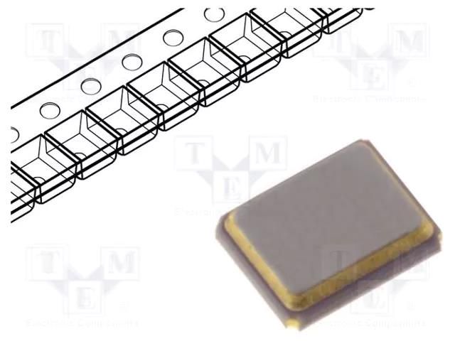 Resonator: quartz; 27MHz; ±20ppm; 18pF; SMD; 3.4x2.7x0.8mm IQD FREQUENCY PRODUCTS 27.00M-CFPX180
