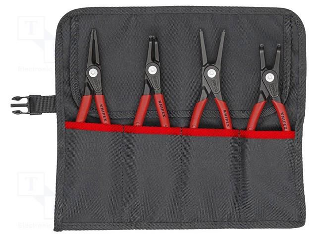 Kit: pliers; for circlip; 4pcs. KNIPEX KNP.001957V01