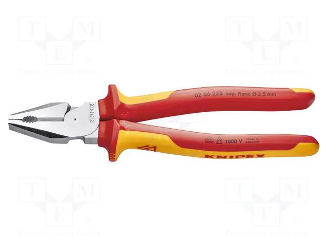 Pliers; universal; 225mm KNIPEX KNP.0206225