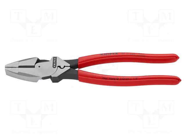 Pliers; for gripping and cutting,universal; high leverage KNIPEX KNP.0911240