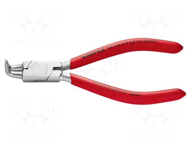Pliers; for circlip; internal; 12÷25mm; Pliers len: 130mm; angular KNIPEX KNP.4423J11