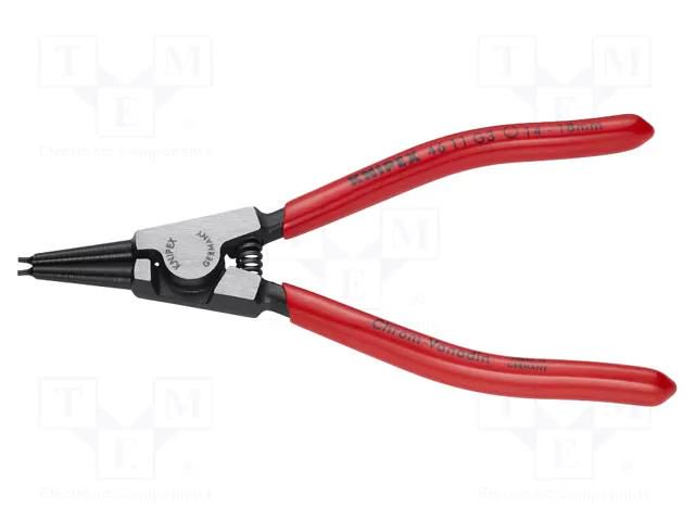 Pliers; for circlip,for circlip without holes; external KNIPEX KNP.4611G3