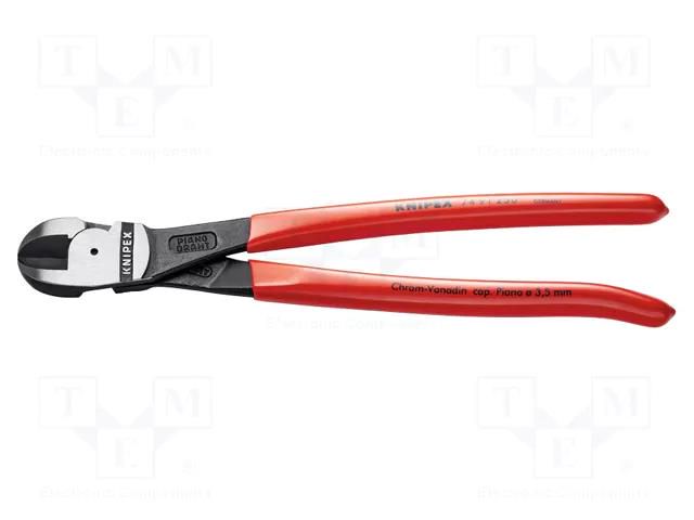 Pliers; cutting; 250mm KNIPEX KNP.7491250