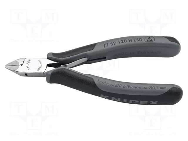 Pliers; side,cutting,precision; 120mm KNIPEX KNP.7732120HESD
