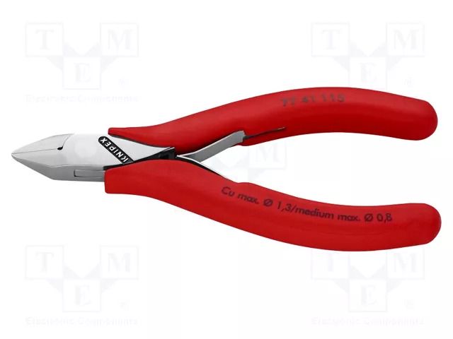 Pliers; side,cutting,precision; 115mm KNIPEX KNP.7741115