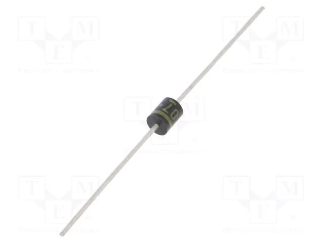 Diode: TVS+FRD; 600V; 200W; AX078 (Ø4x5mm); 5uA; Ubr: 200V SHINDENGEN ST02D-200-7000