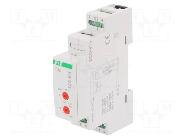 Dimmer; for DIN rail mounting; 230VAC; -25÷50°C F&F SCO-815