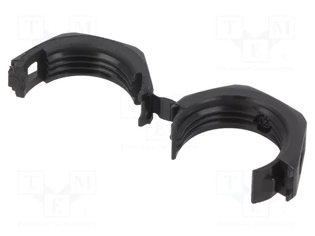 Nut; Thread: metric; polyamide 6; BLN; black; UL94HB; Pitch: 1.5 PMA I-BLN-M20