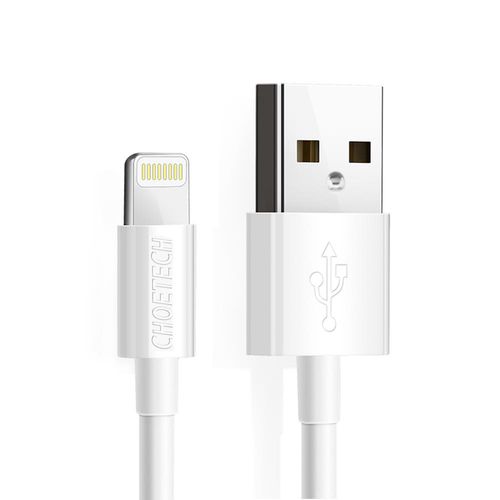 Choetech certified USB-A cable - Lightning MFI 1.8m white (IP0027), Choetech 6971824971750 6971824971750