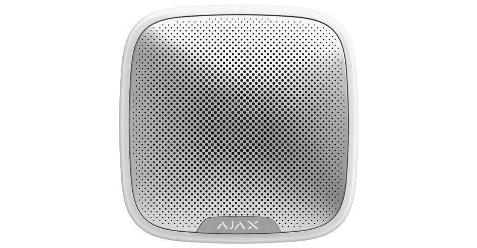 Wireless outdoor siren Ajax StreetSiren 38178.07.WH1 (White) AJSTREETSIRENW