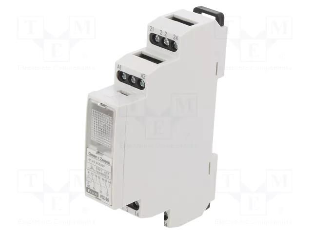 Relay: installation; monostable; 3PDT; Uswitch: max.250VAC; 16A ELKO EP VS316/230V-G