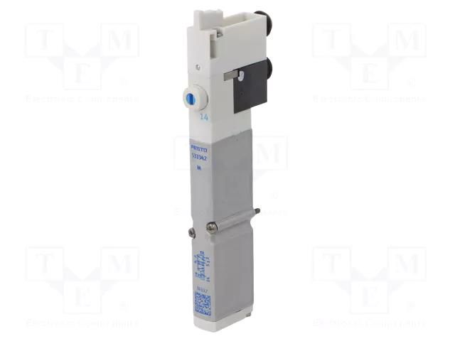 Electromagnetic valve; -0.9÷10bar; 5/2 monostable; aluminium FESTO VMPA1-M1H-M-PI