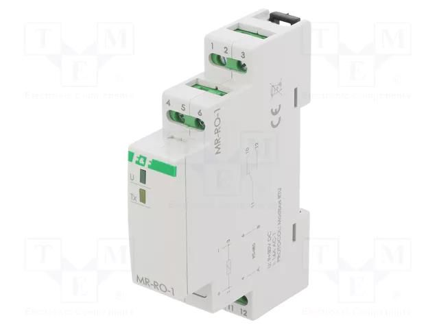 Module: expansion of the relay outputs; 9÷30VDC; IP20; -20÷50°C F&F MAX-MR-RO-1