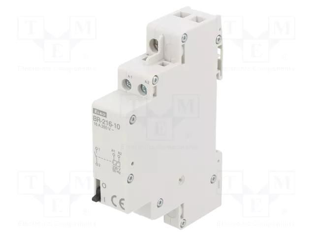 Relay: installation; bistable,impulse; SPST-NO; 16A; -25÷55°C ELKO EP BR-216-10/230V