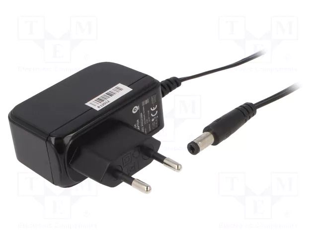Power supply: switching; mains,plug-in; 12VDC; 1A; 12W; 84.28% POS POS12100A