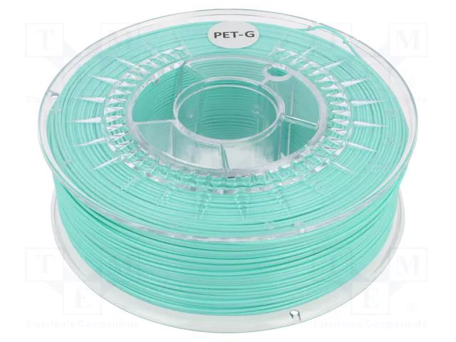 Filament: PET-G; Ø: 1.75mm; mint; 220÷250°C; 1kg DEVIL DESIGN DEV-PETG-1.75-MIN