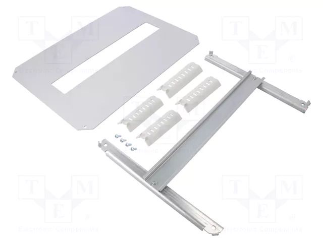 DIN rail frame set with covers FIBOX DRSARCA304015