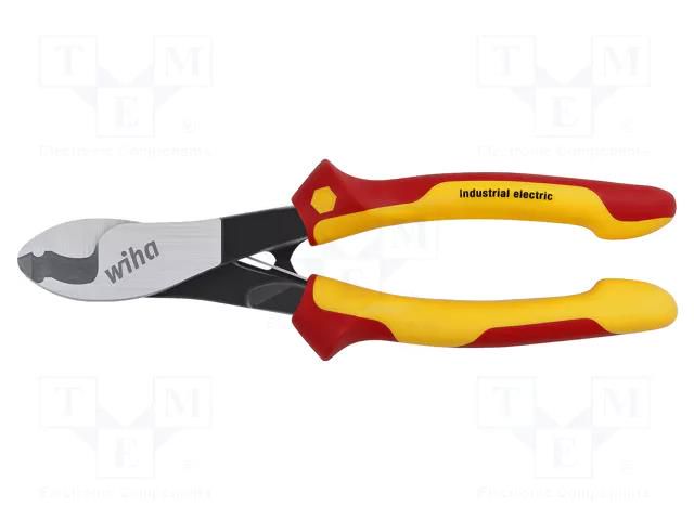 Pliers; side,cutting,insulated; steel; 210mm; 1kVAC; blister WIHA WIHA.43667