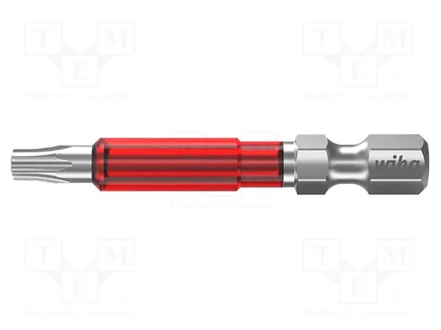 Screwdriver bit; Torx®; TX20; 1/4"; Overall len: 49mm; 5pcs; TY WIHA WIHA.42130