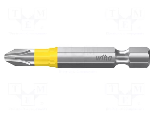 Screwdriver bit; Phillips; PH1; 1/4"; Overall len: 50mm; 5pcs; Y WIHA WIHA.41624