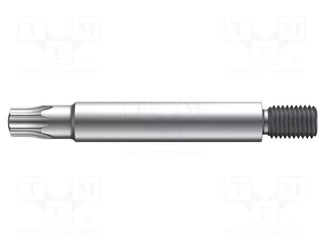 Screwdriver bit; Torx®; TX20; Overall len: 45mm; Mounting: M5 WIHA WIHA.35402