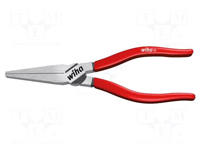 Pliers; flat; 160mm; Langbeck Classic; blister WIHA WIHA.27344