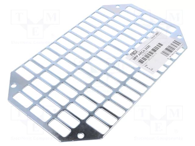 Mounting plate; steel FIBOX MPPARCA3020