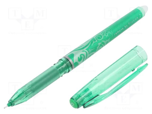 Rollerball pen; green; 0.5mm; FRIXION PILOT PILOT-FRIXION0.5GN