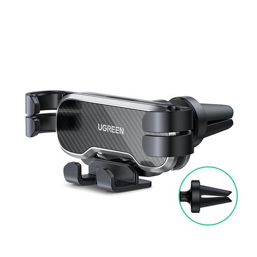 Automobilinis laikiklis 4.7-7.2" ekranų telefonams (į ventiliacijos groteles), juodas UGREEN/80539 6957303885398